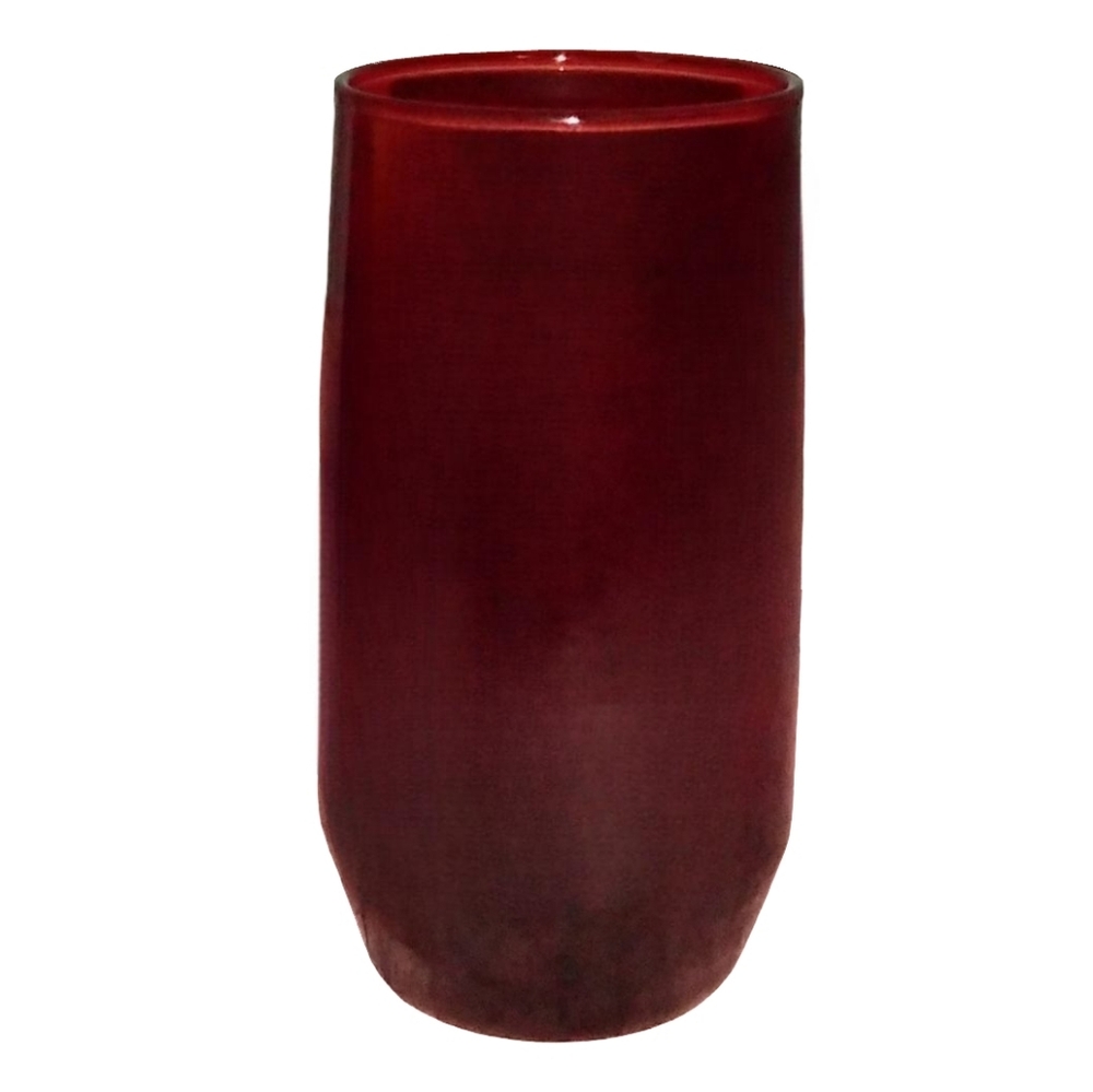 Vintage Cafecore Royal Ruby Red Iced Tea Juice Glass Anchor Cafe Bar Glasses